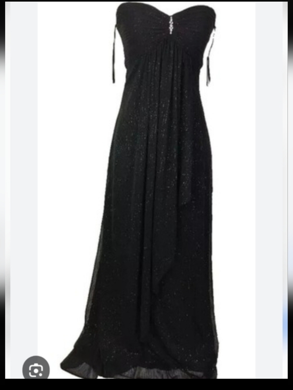 Onyx Nite Elegant Black Night Gown